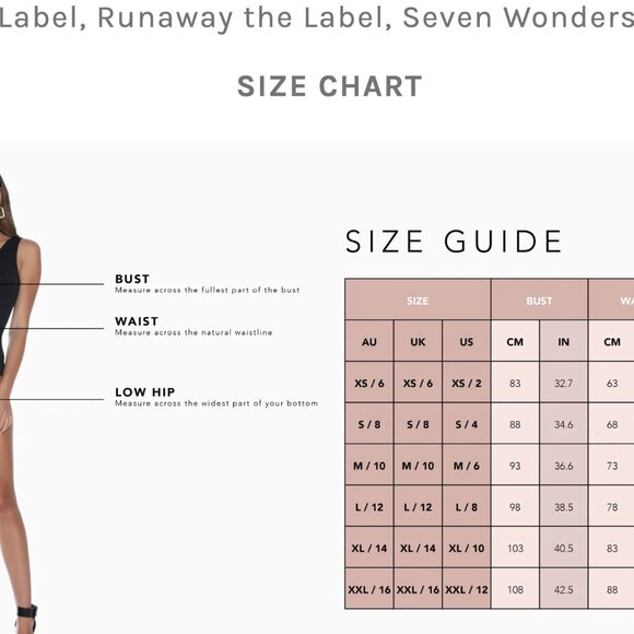 NWT runaway the label Black one shoulder crop top MEDIUM - Picture 3 of 10